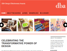 Tablet Screenshot of effectivedesign.org.uk